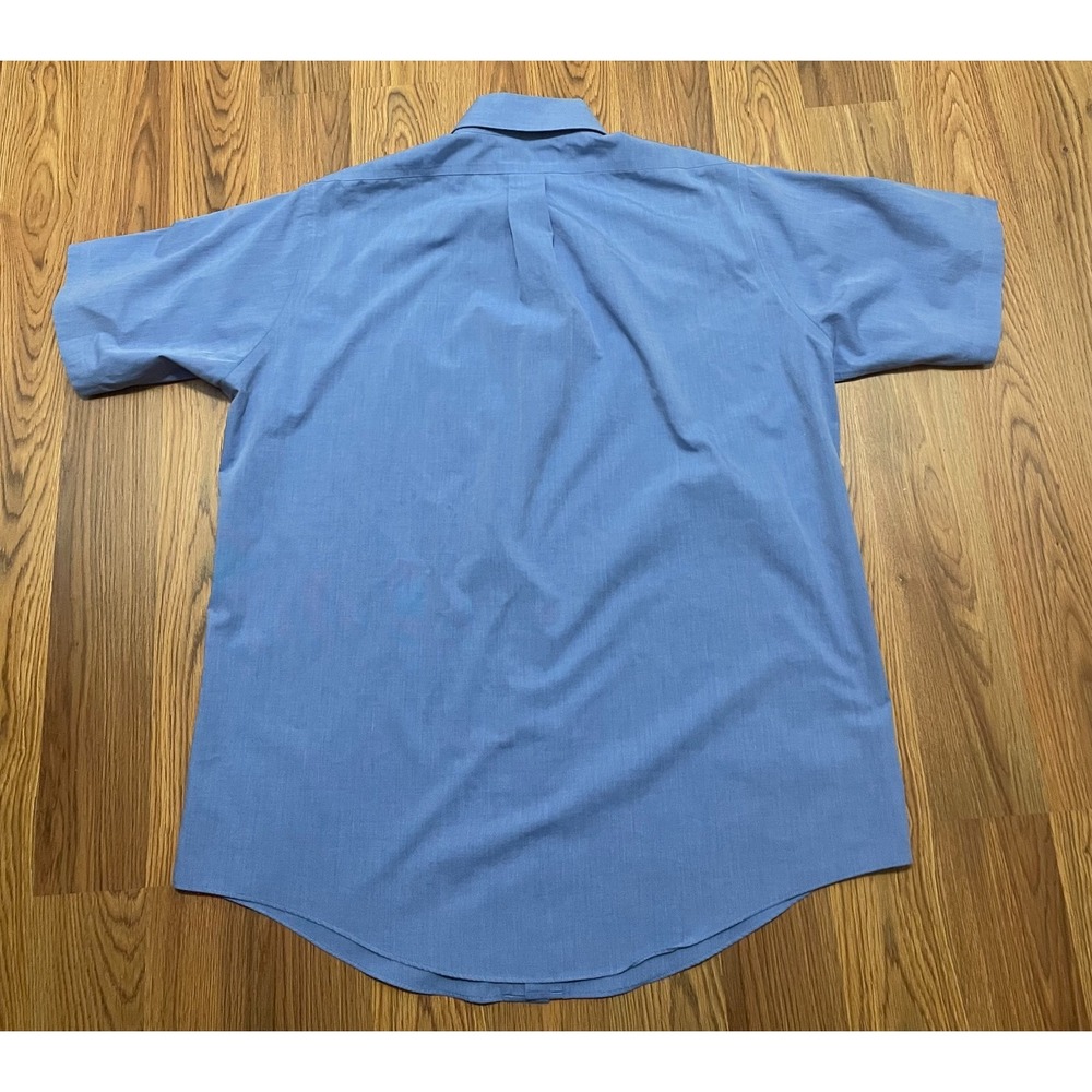Brooks Brothers Shirt Mens Large Original Polo Short Sleeve Non-Iron Button Down - Picture 11 of 11